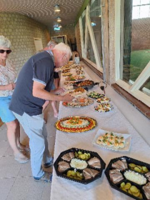 Tot slot een overheerlijk buffet