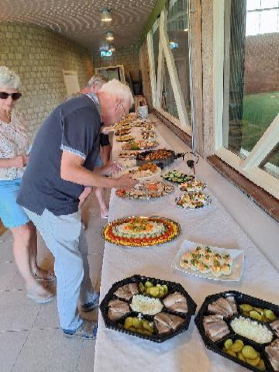 Tot slot een overheerlijk buffet